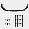 Spec-D Tuning Golf Glossy Black Front Bumper Lip Spoiler Splitter