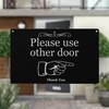Reversible | Double Sided | Black and White 'Please use