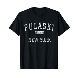 Pulaski New York NY Vintage T-Shirt