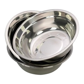 Dehouse Metal Mixing Bowls, Stainless Steel Serving Bowl, Set of 4