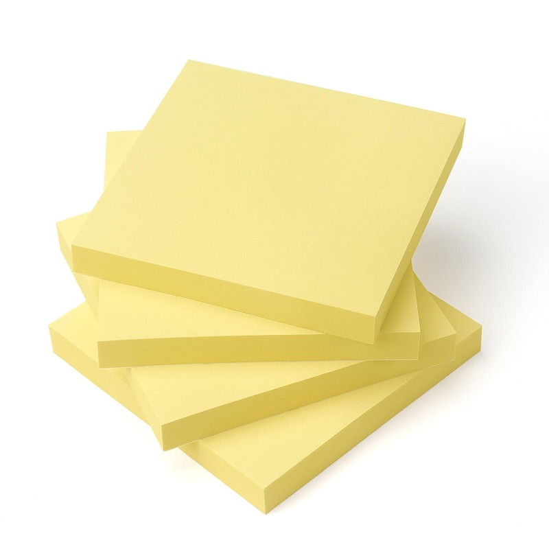 Sticky Notes 3x3 Self-Stick Notes Pads with Bright Colors, Easy