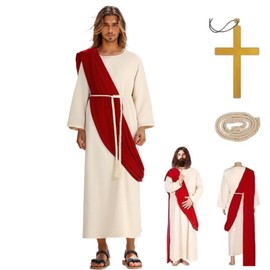 Moses Costume Adult Jesus Costume Adult Jesus Robe Disciple Costumes For Men Biblical Costume Bible Costumes For Men Jesus Costume For Kids Jesus Outfit Jesus Custom Adult Biblical Costumes For Adult