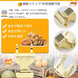 Pop Clips, Set of 10, Metal Clips, 180° Rotation Angle Adjustable, Clips, Price Tags, Stands, Commercial Use, Business Cards, Store Displays, Organization, Commercial Stores, Supermarkets, Fruit