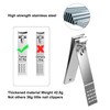Tseoa Manicure, Pedicure Kit, Nail Clippers, Professional Grooming Kit, Nail