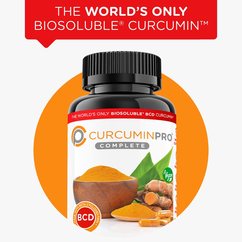 curcuminpro Complete BCD | 30 Day Supply | World's Only