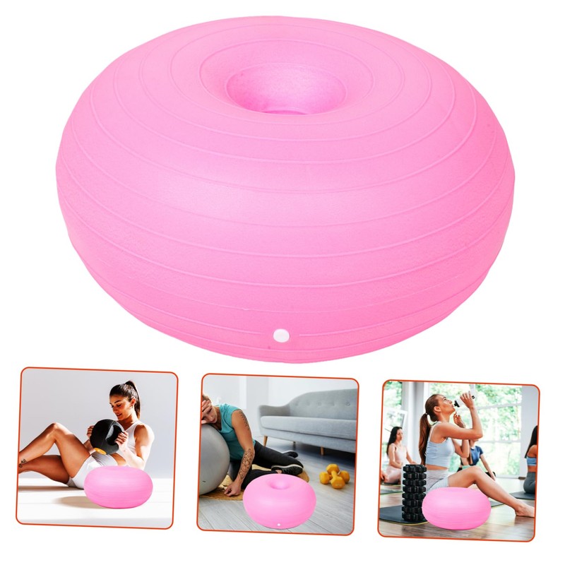 BESPORTBLE 1pc Multi-use Inflatable Yoga Ball for Workout and Stability