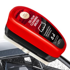 KING OF BIOTIN Glass Cleaning Board, Glass Cleaning Board for Windshield, Automotive Oil Film Cleaning Brush, Glass Coating for Windshield, Car Glass Oil Film Cleaner, Improves Clarity and Visibility