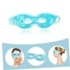 ORFOFE 2pcs Hollow Ice Eye Mask Dual Use Cooling Compress