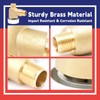 Dusledel Upgraded 571-VAC-CHK-A Brass RV Vacuum Breaker Check Valve, 571