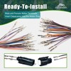 MoKitDora 10" 12" Handlebar Wiring Extension Harness and TBW Throttle