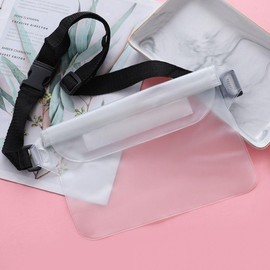 Semi-transparent Smartphone Waterproof Hip Pack Bag for Water Activities Water Festival Edition 3ea