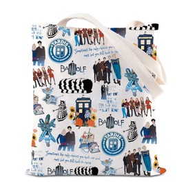 Dr Who Movie Inspired Gift Blue Police Box Gift The 11th Doctor Tote Bag Dr Who Fans Shopping Bag David Tennant Gift (D Who)