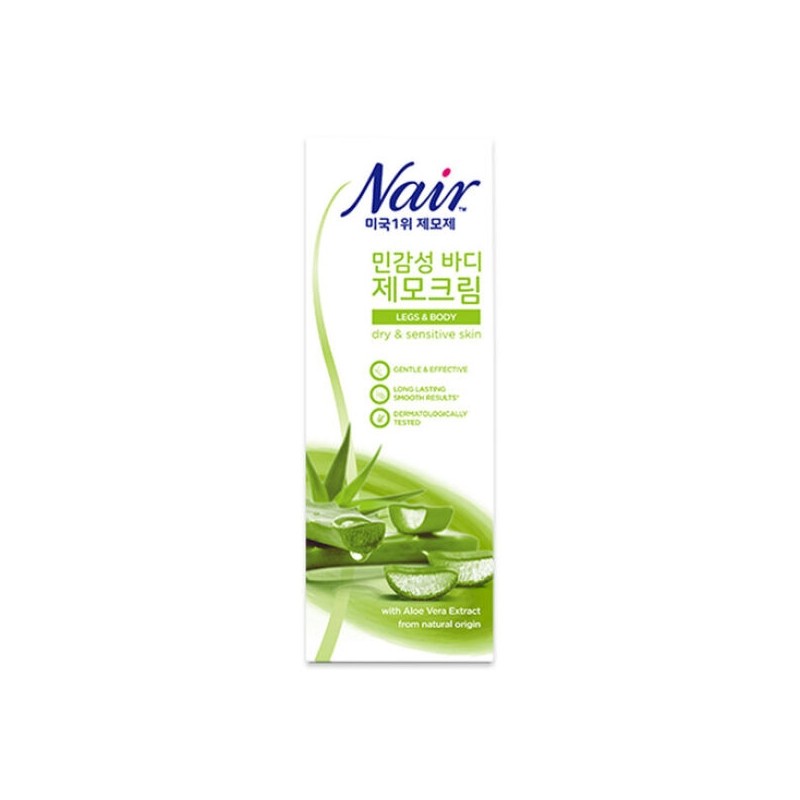 Nere Sensitive Body Hair Removal Cream 200ml / 네어 민감성용