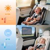 ZATOOTO Car Window Shades Car Window Shade for Baby Transparent