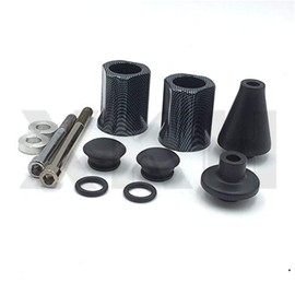 SMT-Carbon Fiber Frame Slider Crash Protection Compatible With 2010-2013 S1000RR 2013 HP4 [B01D0QW68O]