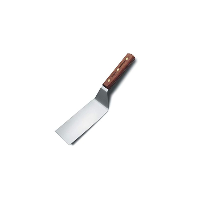 Dexter-Russell 19680, Traditional Hamburger Turner Grill Spatula, Stiff Offset 6”