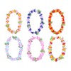 LIOOBO Hawaiian Lei Hawaii Lei 6 Hula Lei Hawaiian Ornament