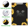 Clipboards Cute Sunflower Cat Pattern Design Clip Board 9 x