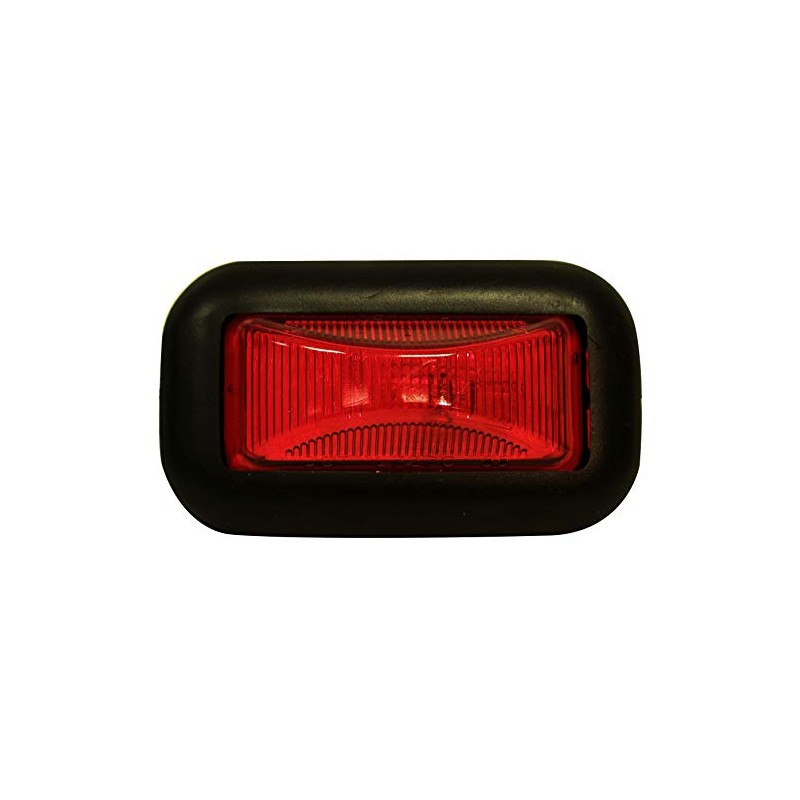 Peterson 2636R LED Marker Red Clearance Light, PC-Rated, Rectangular with