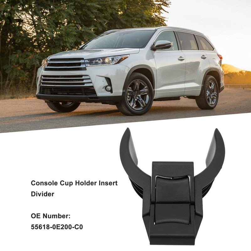 Cup Holder Insert Divider 55618‑0E200‑C0 Center Console Cup Holder Insert