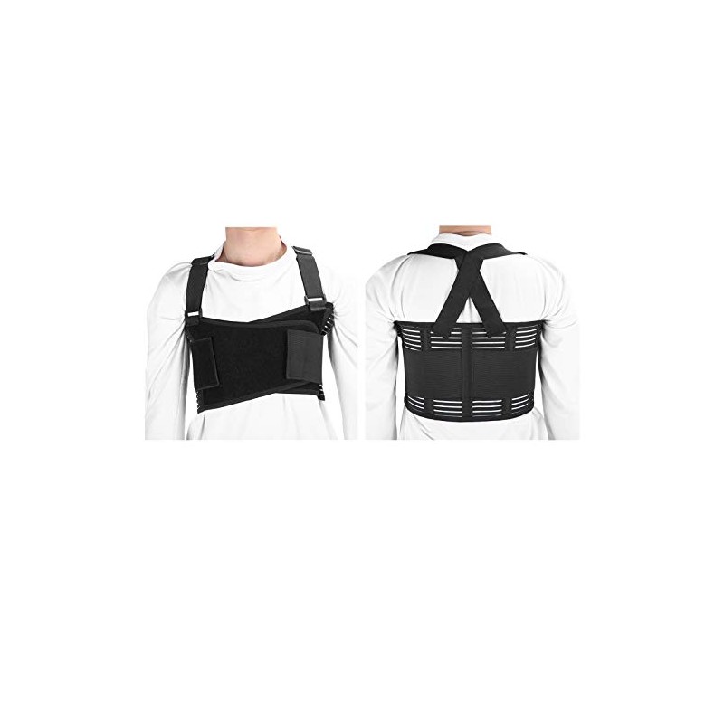 LIZEALUCKY 1Pcs Rib Chest Support Brace Sternum Injuries Adjustable Support
