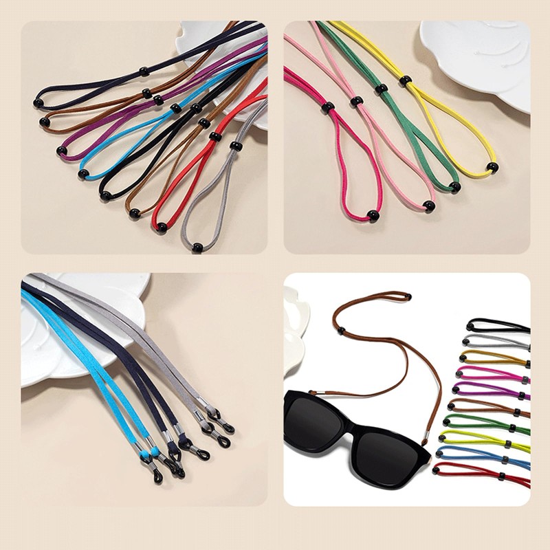 TOUFEIYUAN Eyeglass Straps, Unisex Adjustable, Eyewear Accessories, Prevents Falling, Lightweight,