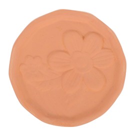 COLLBATH Reusable Brown Sugar Softening Disc Flower Shape Sugar Saver for Food Storage Terracotta Moisture Retention Reliable Safe Material Practical Design