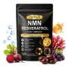Gwynne Nmn Resveratrol Complejo 1200mg Suplemento Coq10 Glutatión Aumentar Energía