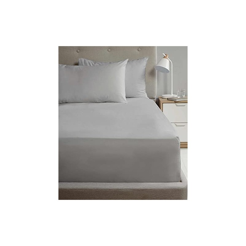 Rapport Home King Size Fitted Sheet Extra Deep 40cm Depth