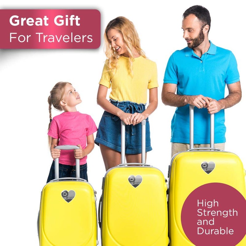 Vinyl Heart Stickers (Set of 4) - BW - Futuristic