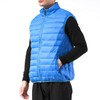 Alpine Swiss Clark Mens Lightweight Down Alternative Vest Jacket Blue