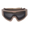 Safety Goggles Breathable Shock Resistant Iron Mesh Patterned Wind Sand