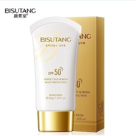 [Overseas] Sunscreen Recommendation: Bisutang Spf50+ Sunscreen, Facial Whitening, Blocking UV Rays, Lasting Waterproof, Moisturizing, Refreshing, 30g/Upgraded Version 10ea