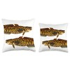 Burbot or Freshwater Cod Fish Throw Pillow