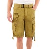 Geographical Norway men's people cargo shorts (People) - Mastic, size: