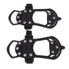 2pcs/set 10 Tooth Crampons Shoe Cover Rustproof Durable Mountaineering Ice