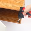 RattanView 100 Pcs Cabinet Bumpers Clear Rubber Door Stops with