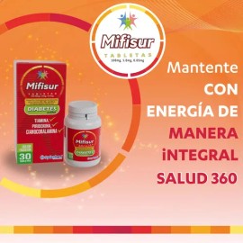Suplemento Complejo B Mifisur Sydenham Vitaminas B1 B6 B12 30 Tabletas                                                                                