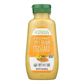 Primal Kitchen Mustard Spicy Brown, 12 Oz (Pack Of 6)