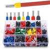 LEAZZLE 1200 Piece Wire End Ferrules Set, Twin Wire End