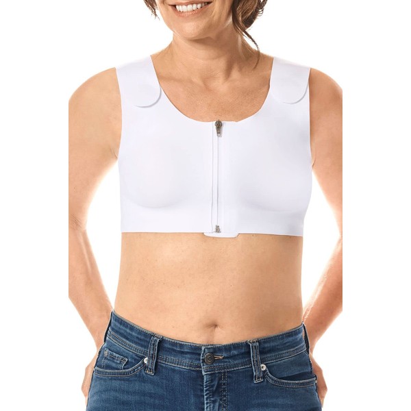 Amoena Lymph Flow Wire Free Front Closure Compression Bra -