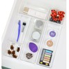Simple Houseware Clear Drawer Organizer for Office Bin Desk Storage,