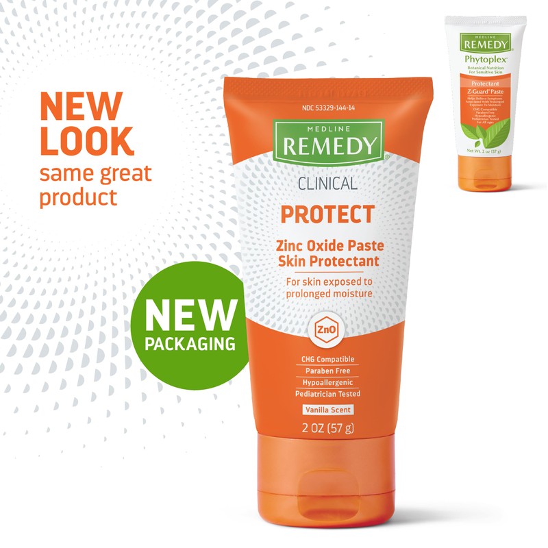 Medline Remedy CLINICAL Zinc Oxide Paste Skin Protectant (2 oz