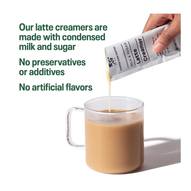 Copper Cow Premium Pour Over Single-Serve Vietnamese Churro Coffee &