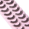 10 Pairs of “Foxy” 3D Lashes, a luxurious and high-quality