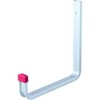 Wall Hook Angled Aluminium, 805555