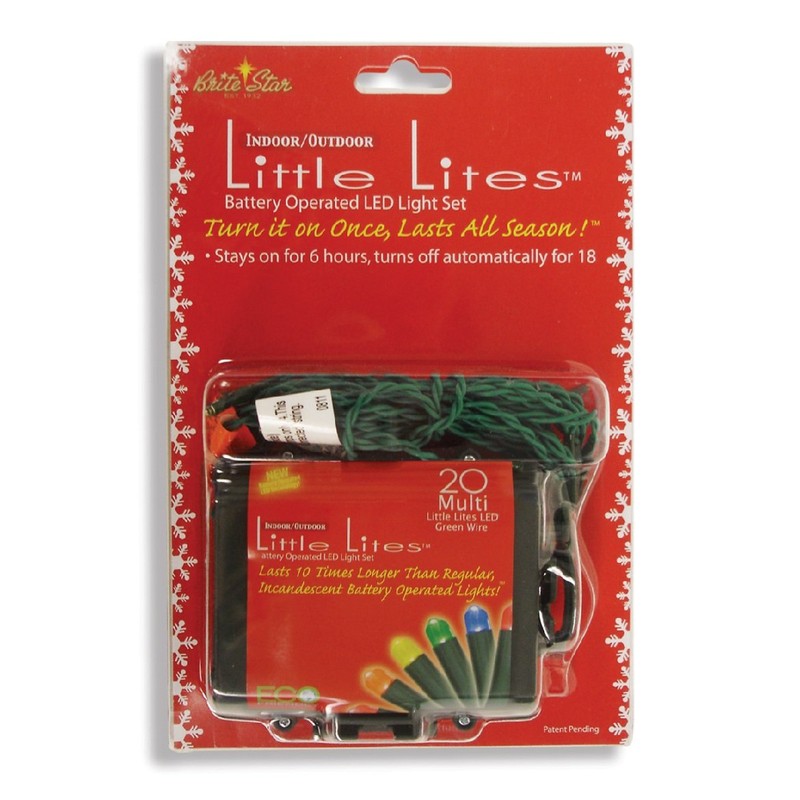 Brite Star 20 Count Battery Operated LED Little Lights, Multicolor