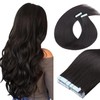 Mscat 22 Inch 20Pcs Tape in Hair Extensions 50% Remy