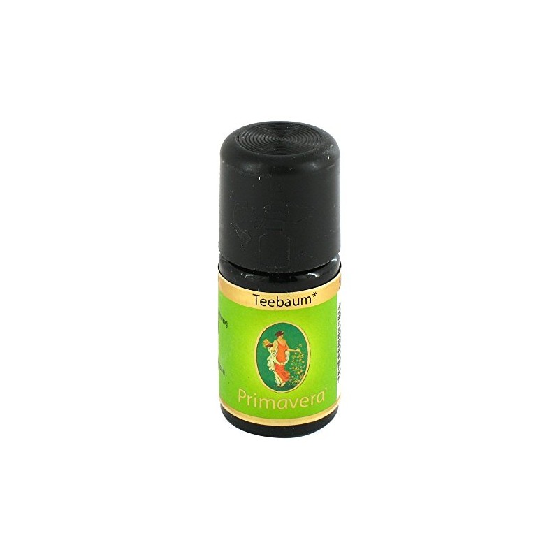 PRIMAVERA Ätherisches Öl Teebaum bio 5 ml - Aromaöl, Duftöl,