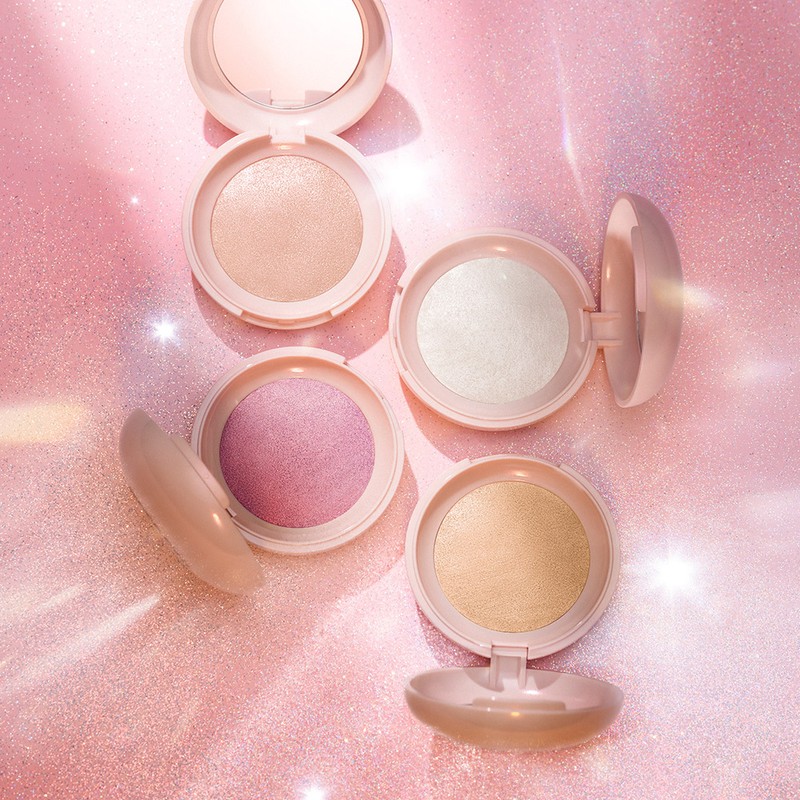 THE SAEM Glam Perfection Baked Highlighter - [SET] WH01 Frosty